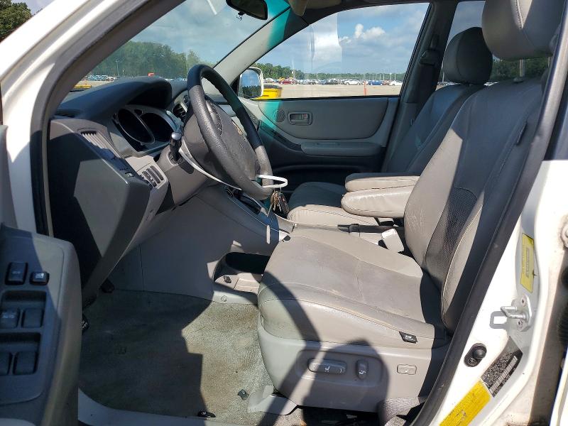 2007 Toyota Highlander VIN JTEGP21A770147659 COPART salvage auction — SIDE, LA - CERTIFICATE OF TITLE, sold $850 on 2026-07-10 (photo 7)