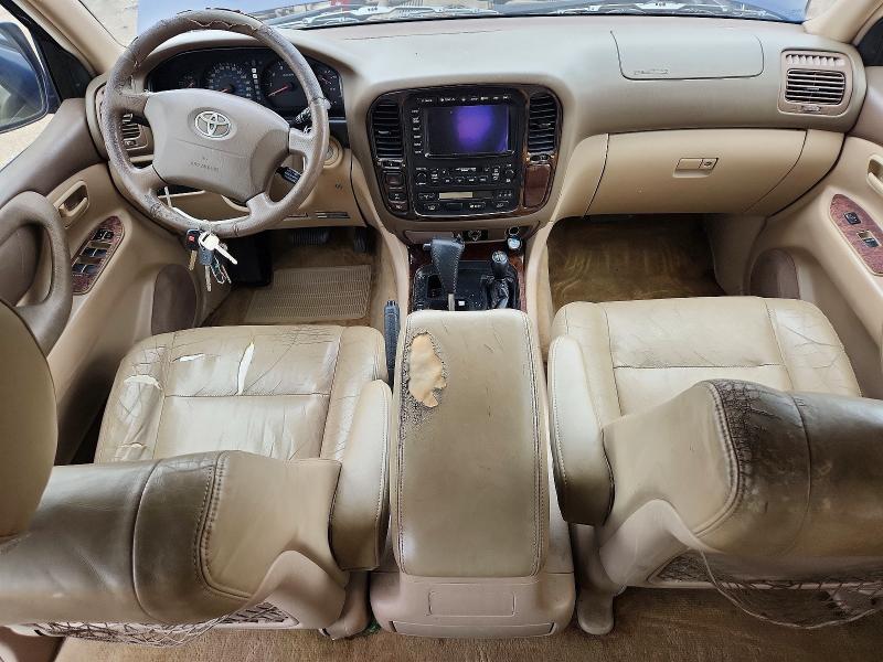 2002 Toyota Land cruiser VIN JTEHT05J922026742 COPART salvage auction — MECHANICAL, MD - CERTIFICATE OF TITLE, sold $3,100 on 2026-07-09 (photo 8)