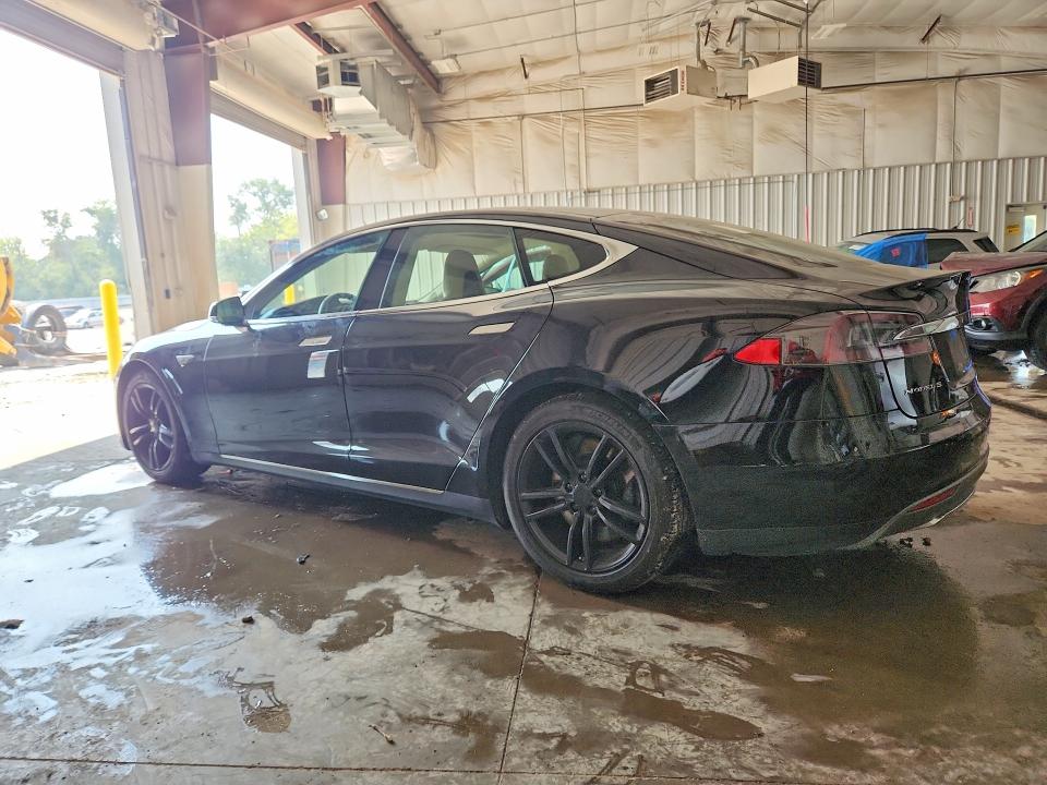 2015 Tesla Model s VIN 5YJSA1H24FFP77826 COPART salvage auction — FRONT END, Salvage Title, sold $250 on 2026-07-27 (photo 2)