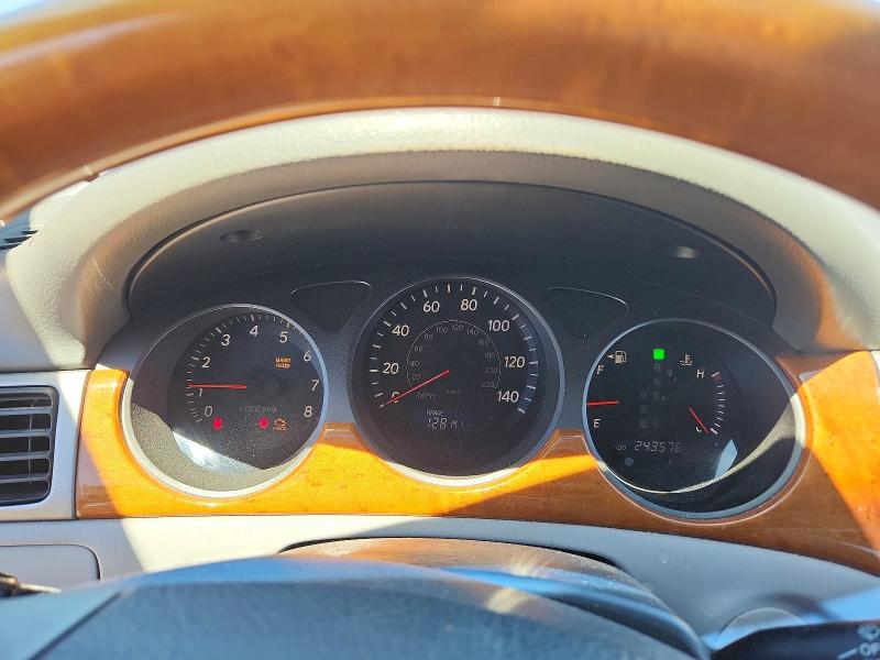 2005 Lexus ES VIN JTHBA30G055136710 COPART salvage auction — FRONT END, Ca - Dis/Dlr/Exp Only Clean Title, sold $350 on 2026-07-28 (photo 9)