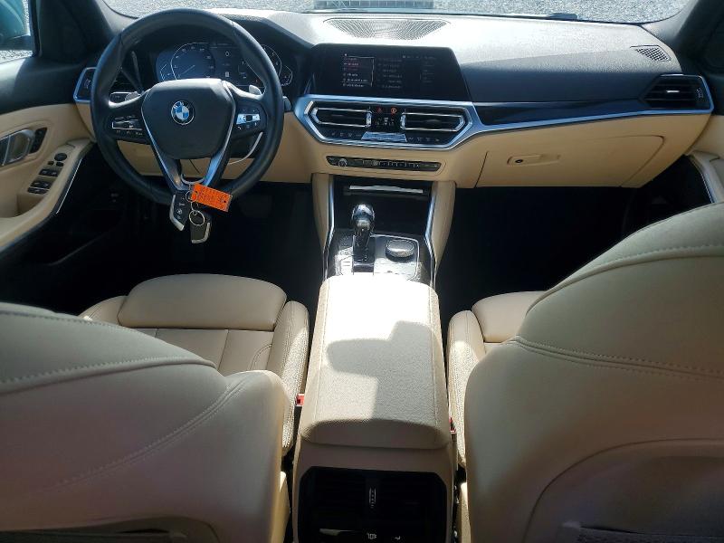 2021 BMW 3er VIN 3MW5R1J02M8B94944 COPART salvage auction — FRONT END, Fl - Cert Of Title Slvg Rebuildable, sold $350 on 2026-07-31 (photo 8)