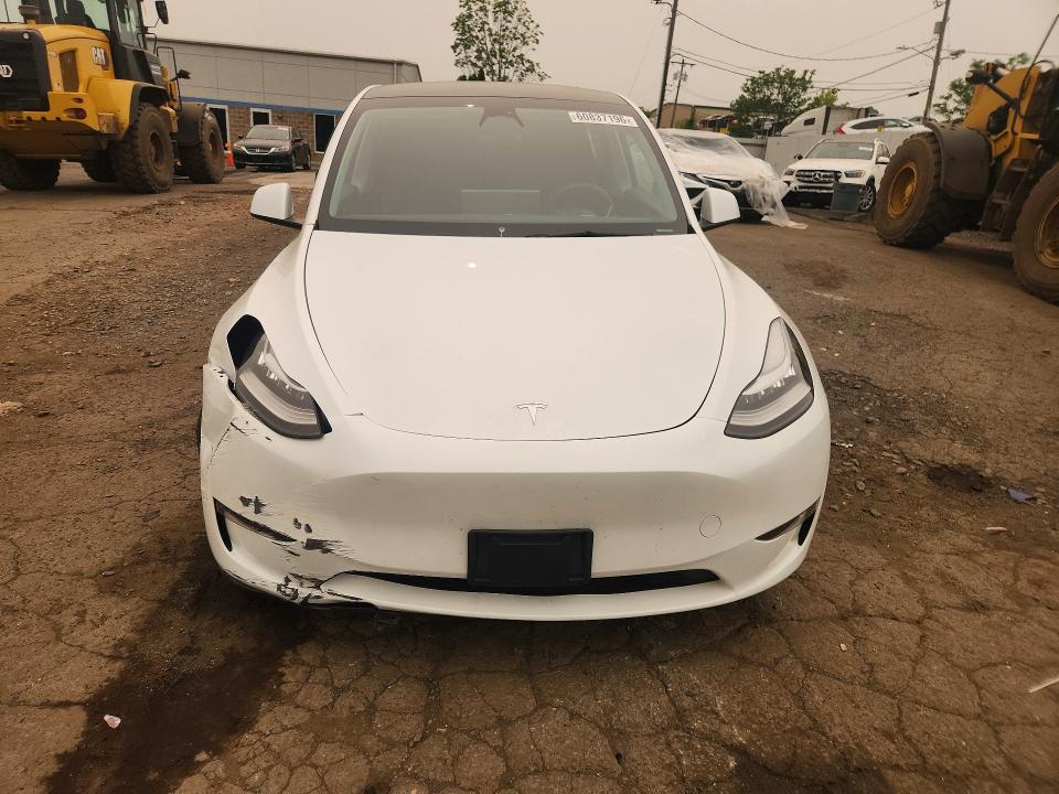 2023 Tesla Model y VIN 7SAYGDEE5PA101668 COPART salvage auction — REAR END, Ct - Cert Of Title-Salvage, sold $2,100 on 2026-07-24 (photo 5)