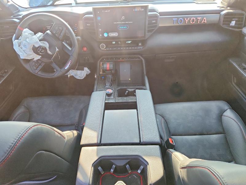 2025 Toyota Tundra VIN 5TFPC5DBXSX087673 COPART salvage auction — FRONT END, ME - CERT OF TITLE-SALVAGE COLLISIO (P), sold $13,800 on 2026-07-24 (photo 8)
