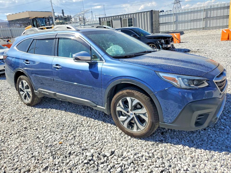 2021 Subaru Outback VIN 4S4BTAPC2M3186033 COPART salvage auction — FRONT END, Salvage Title, sold $300 on 2026-07-27 (photo 4)