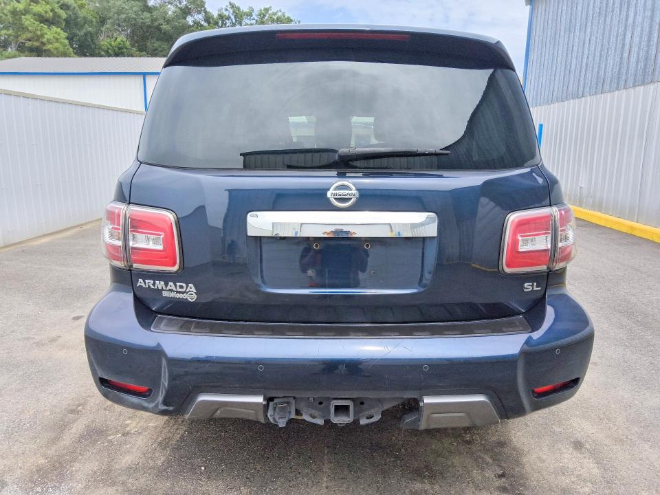 2020 Nissan Armada VIN JN8AY2ND6LX016515 COPART salvage auction — MECHANICAL, LA - CERTIFICATE OF TITLE (P), sold $8,500 on 2026-08-01 (photo 6)