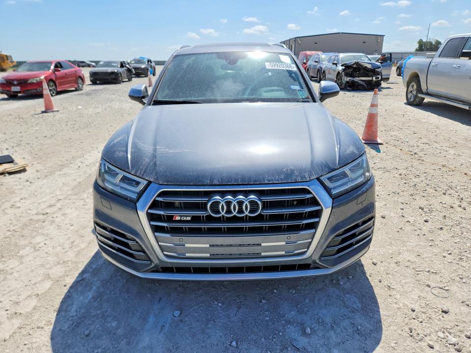 2018 Audi Sq5 VIN WA1A4AFY5J2123708 COPART salvage auction — SIDE, Tx - Certificate Of Title, sold $2,150 on 2026-07-30 (photo 5)