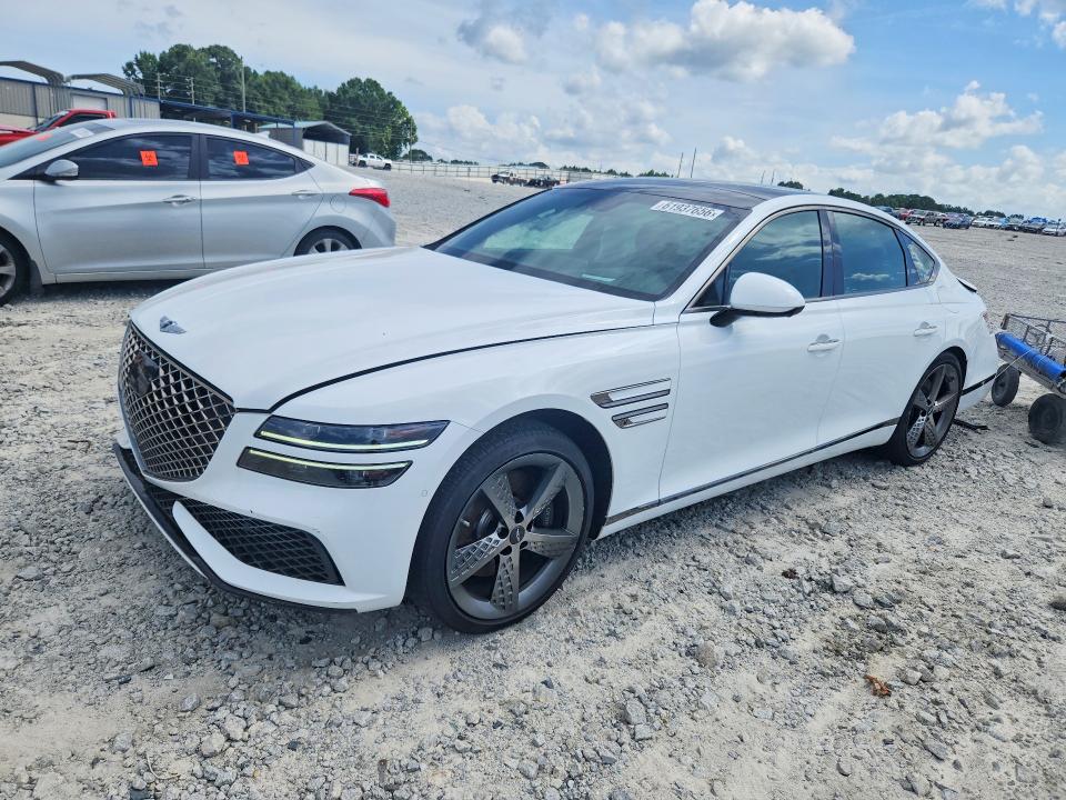 2024 Genesis G80 VIN KMTGB4SD6RU199997 — COPART salvage auction photo
