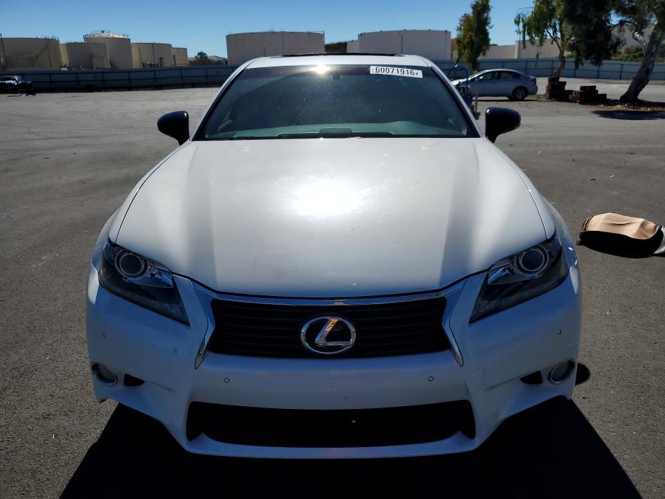 2014 Lexus Gs VIN JTHBE1BL3E5031954 COPART salvage auction — VANDALISM, Ca - Salvage Certificate, sold $3,450 on 2026-07-15 (photo 5)