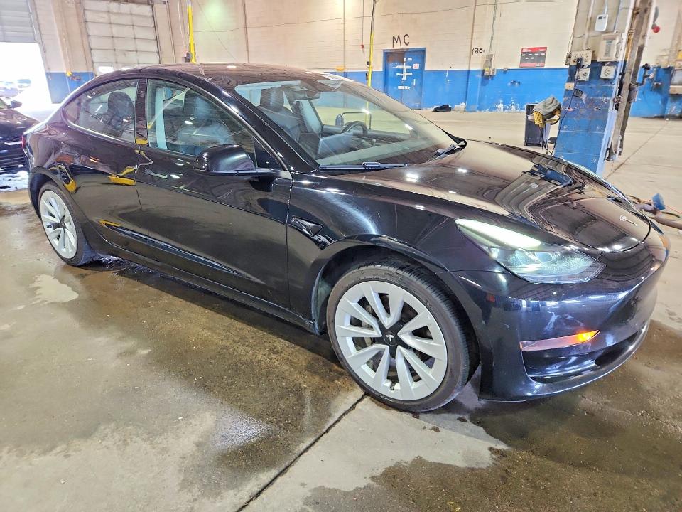 2022 Tesla Model 3 VIN 5YJ3E1EA6NF369654 COPART salvage auction — MECHANICAL, Mi - Certificate Of Title, sold $725 on 2026-07-22 (photo 4)