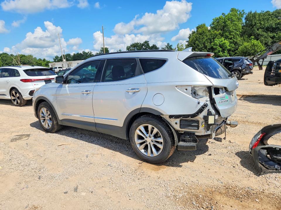 2017 Hyundai Santa fe VIN 5XYZU3LA4HG380743 COPART salvage auction — REAR END, Al - Cert Of Title-Salvage Title, sold $2,950 on 2026-07-14 (photo 2)