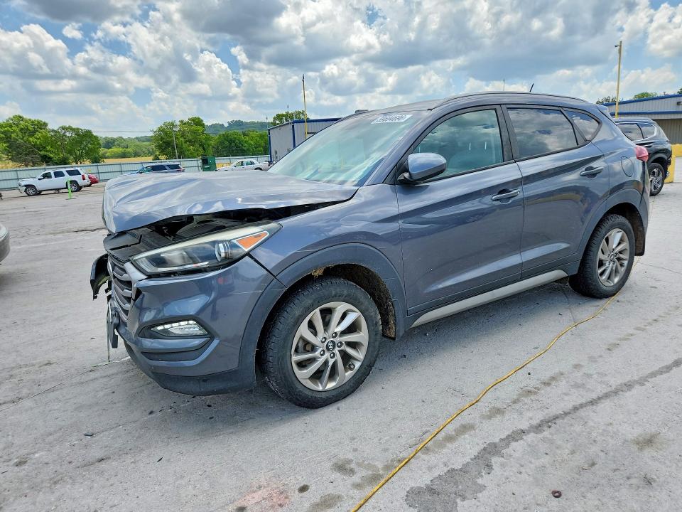 2017 Hyundai Tucson VIN KM8J3CA47HU350658 COPART salvage auction — FRONT END, Tn - Salvage Certificate, sold $650 on 2026-07-27 (photo 1)