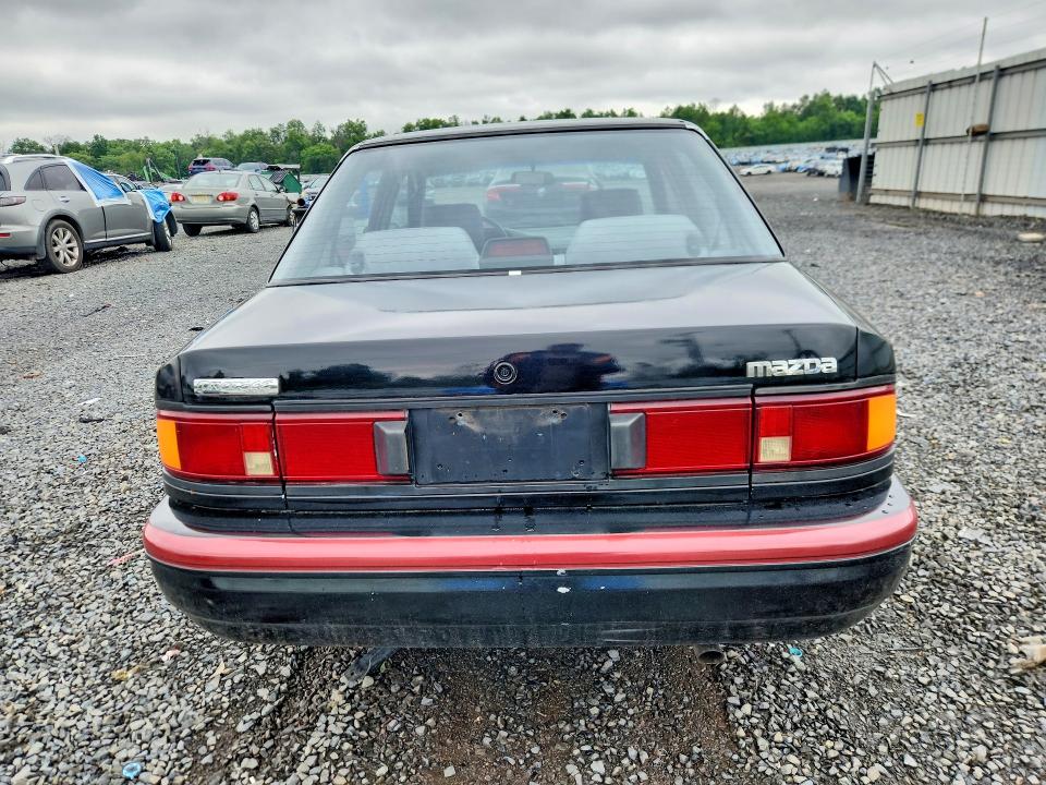 1990 Mazda Protege VIN JM1BG2246L0169203 COPART salvage auction — FRONT END, NJ - CERT OF TITLE-SALVAGE, sold $400 on 2026-07-31 (photo 6)