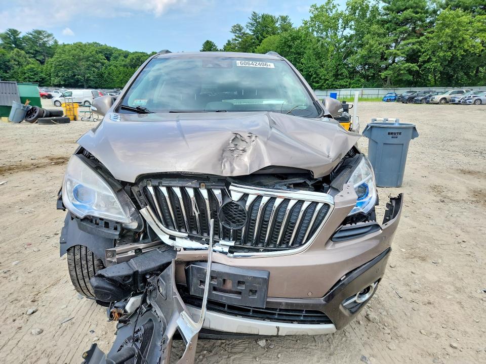 2014 Buick Encore VIN KL4CJHSB3EB721894 COPART salvage auction — FRONT END, Salvage Title, sold $400 on 2026-07-16 (photo 5)