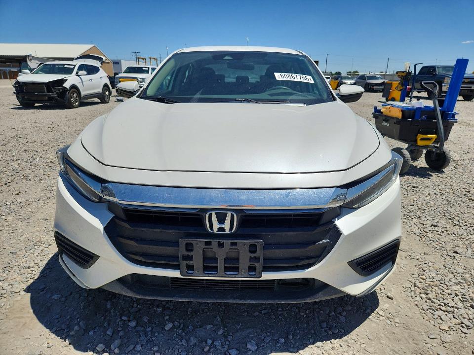 2019 Honda Insight VIN 19XZE4F50KE001596 COPART salvage auction — HAIL, Co - Certificate Of Title, sold $9,500 on 2026-08-18 (photo 5)