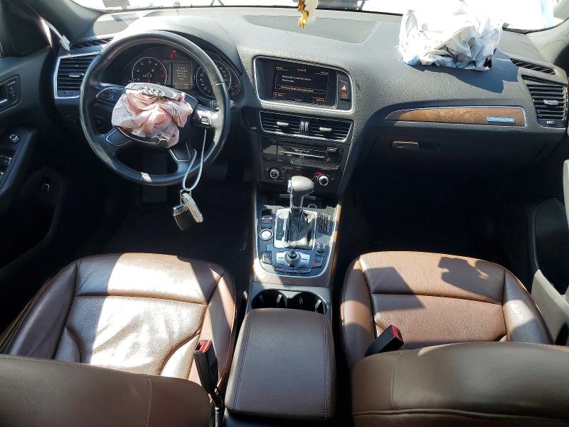 2013 Audi Q5 VIN WA1LFBFP1DA067874 COPART salvage auction — FRONT END, PA - CERTIFICATE OF SALVAGE, sold $150 on 2026-07-30 (photo 8)