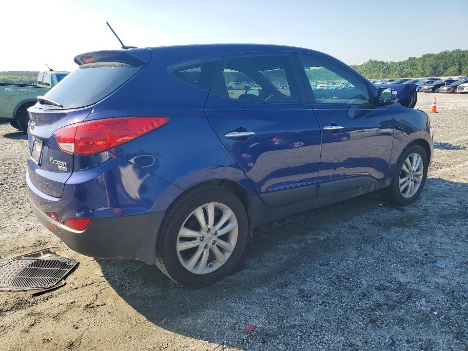 2013 Hyundai Tucson VIN KM8JU3ACXDU686660 COPART salvage auction — FRONT END, SC - CERTIFICATE OF TITLE, sold $3,390 on 2026-07-13 (photo 3)
