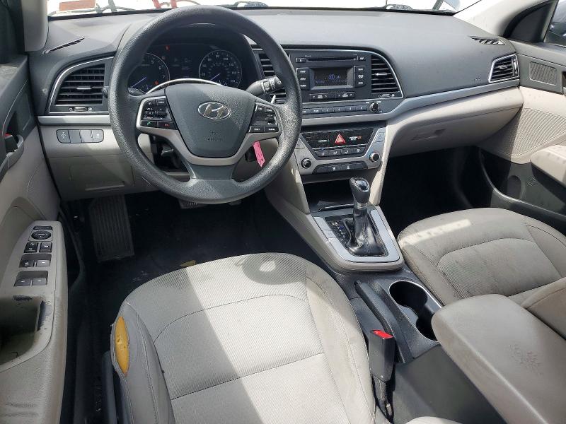 2017 Hyundai Elantra VIN KMHD74LF2HU371309 COPART salvage auction — MECHANICAL, Salvage Title, sold $1,450 on 2026-07-22 (photo 8)