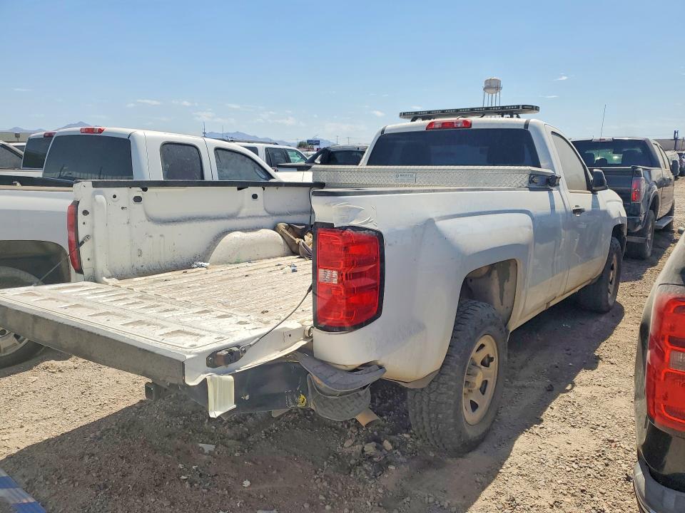 2016 Chevrolet Silverado 1500 VIN 1GCNCNEH2GZ187143 COPART salvage auction — REAR END, AZ - CERT OF TITLE - SALVAGE, sold $4,000 on 2026-07-08 (photo 3)