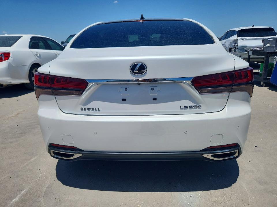 2022 Lexus Ls 500 VIN JTHD51FF5N5017163 COPART salvage auction — FRONT END, TX - SALVAGE VEHICLE TITLE (P), sold $27,000 on 2026-07-27 (photo 6)