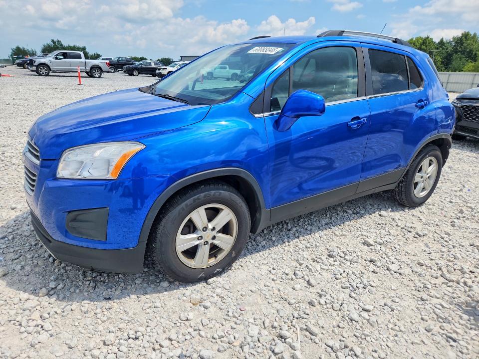 2016 Chevrolet Trax VIN KL7CJLSBXGB604726 COPART salvage auction — FRONT END, Mi - Certificate Of Title, sold $525 on 2026-07-16 (photo 1)