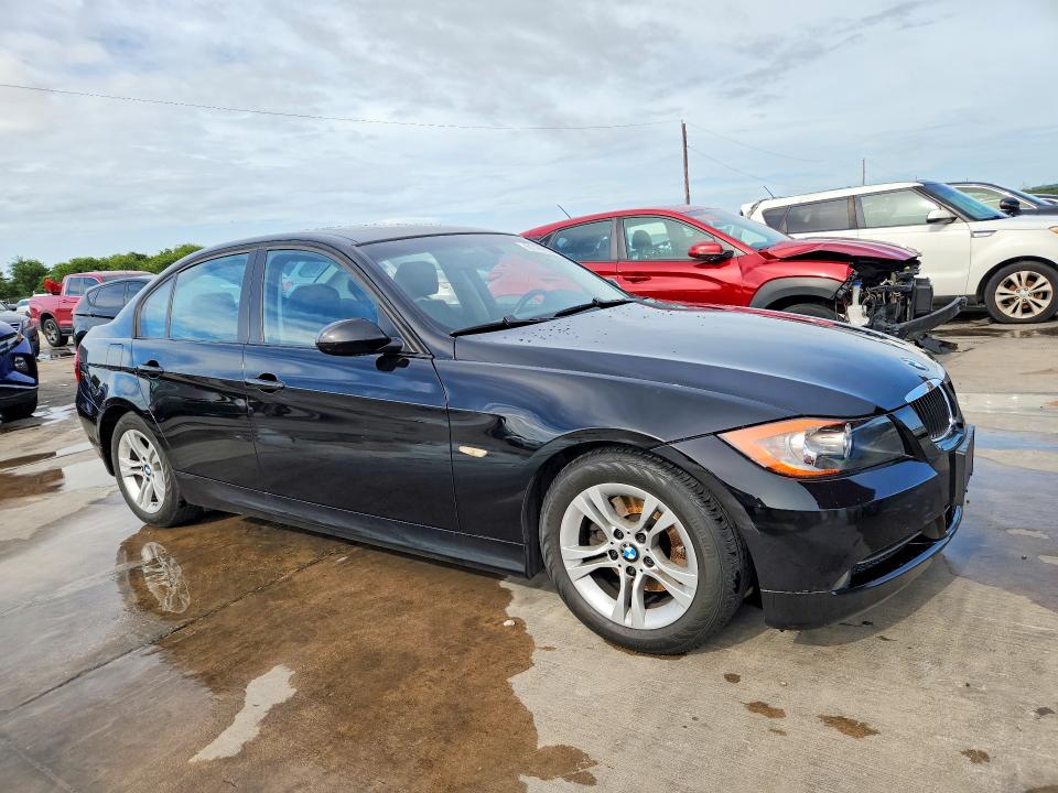2008 BMW 3 series VIN WBAVA33528K054389 COPART salvage auction — SIDE, Tx - Certificate Of Title, sold $1,500 on 2026-07-25 (photo 4)