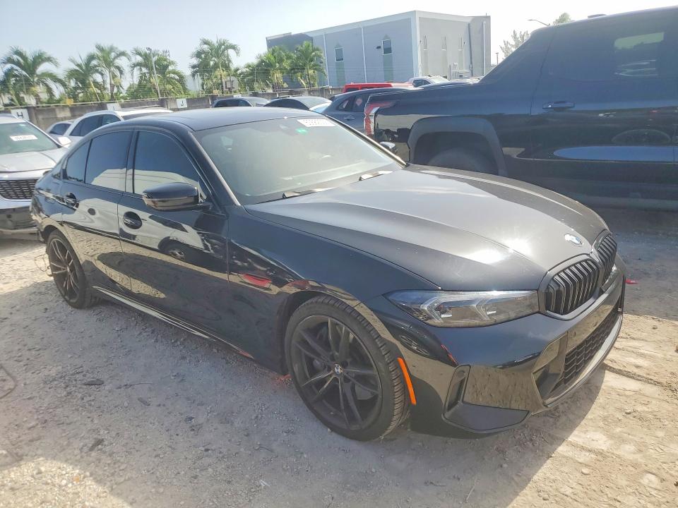 2023 BMW 3er VIN 3MW69FF08P8C91855 COPART salvage auction — REAR END, Fl - Cert Of Title Slvg Rebuildable, sold $23,200 on 2026-08-28 (photo 4)