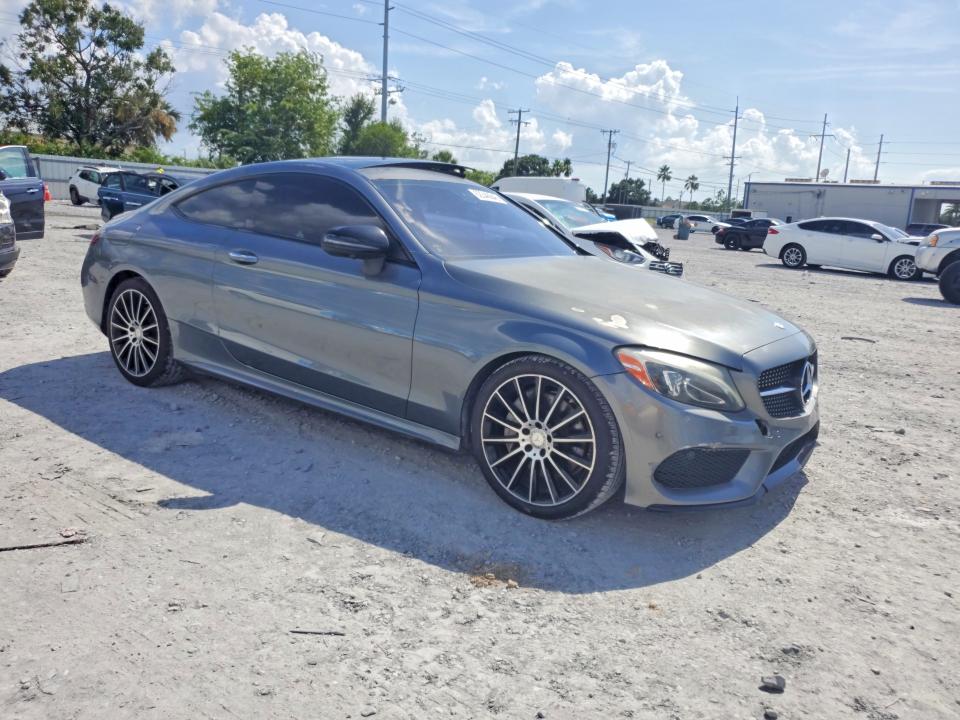 2017 Mercedes-benz C-klasse VIN WDDWJ4JB0HF356445 COPART salvage auction — ROOF, Fl - Certificate Of Title (P), sold $425 on 2026-07-28 (photo 4)
