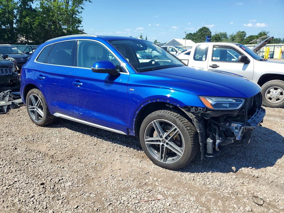2021 Audi Q5 VIN WA1G2AFY9M2077031 COPART salvage auction — FRONT END, Ny - Mv-907A Salvage Certificate, sold $14,200 on 2026-08-26 (photo 4)