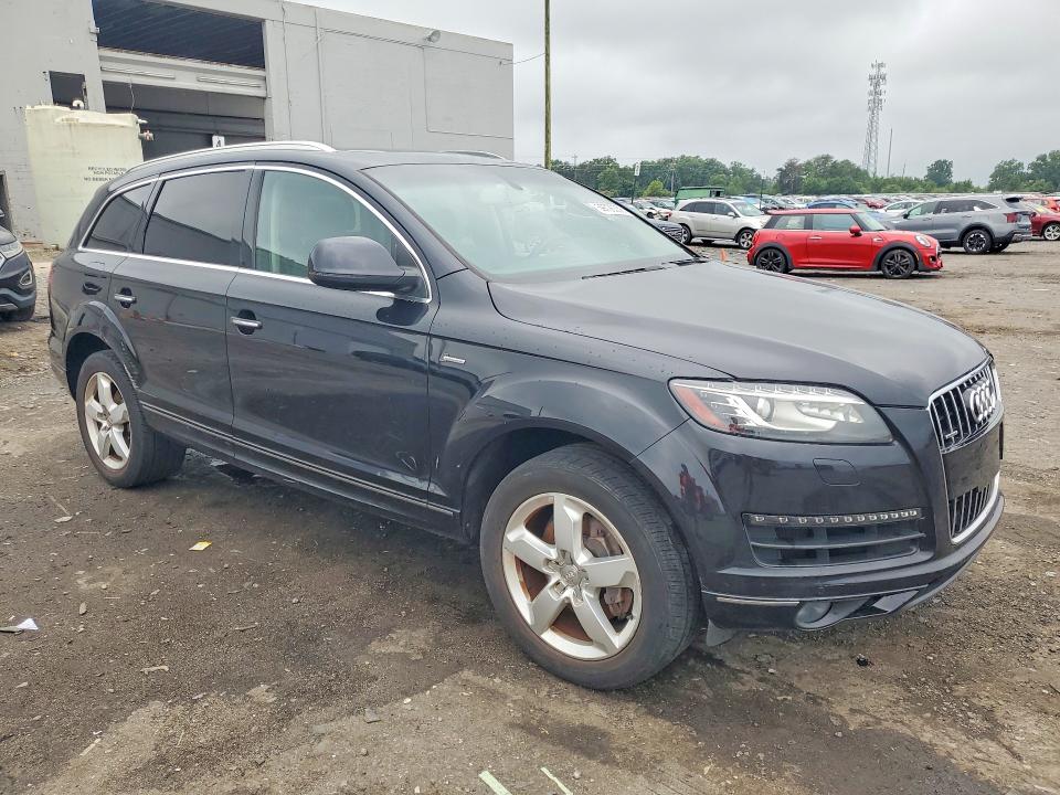 2015 Audi Q7 VIN WA1LGAFE6FD010173 COPART salvage auction — SIDE, Wv - Certificate Of Title (P), sold $2,700 on 2026-07-29 (photo 4)