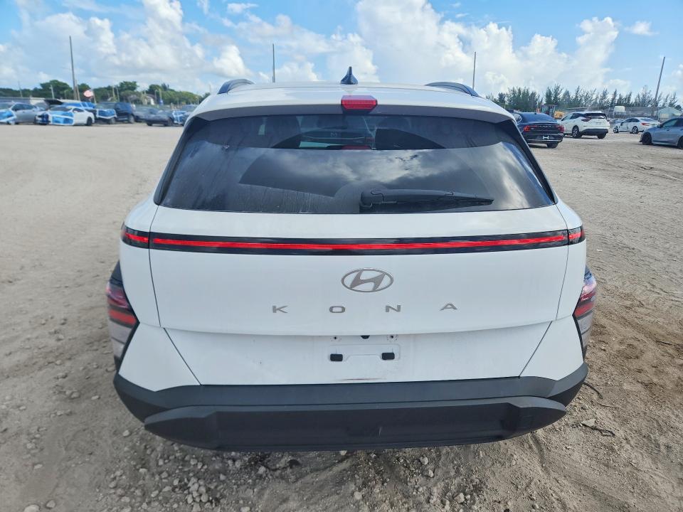 2024 Hyundai Kona VIN KM8HB3AB9RU041257 COPART salvage auction — FRONT END, Salvage Title, sold $650 on 2026-07-30 (photo 6)