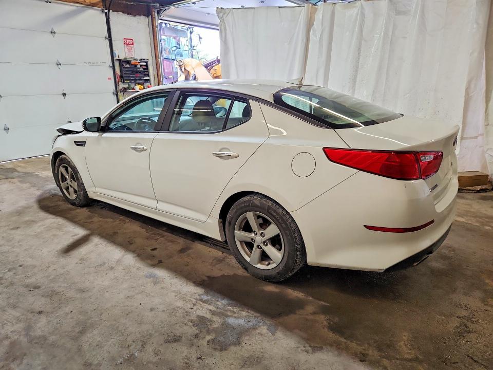2015 Kia Optima VIN KNAGM4A75F5662364 COPART salvage auction — FRONT END, Pa - Certificate Of Salvage, sold $175 on 2026-07-23 (photo 2)