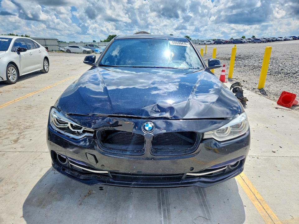2017 BMW 3er VIN WBA8B9C34HK885159 COPART salvage auction — FRONT END, KY - CERT OF TITLE-SALVAGE, sold $5,800 on 2026-08-20 (photo 5)