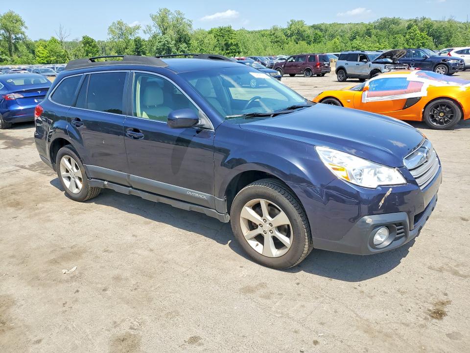 2013 Subaru Outback VIN 4S4BRBKC7D3244830 COPART salvage auction — FRONT END, Ny - Certificate Of Title, sold $975 on 2026-07-28 (photo 4)