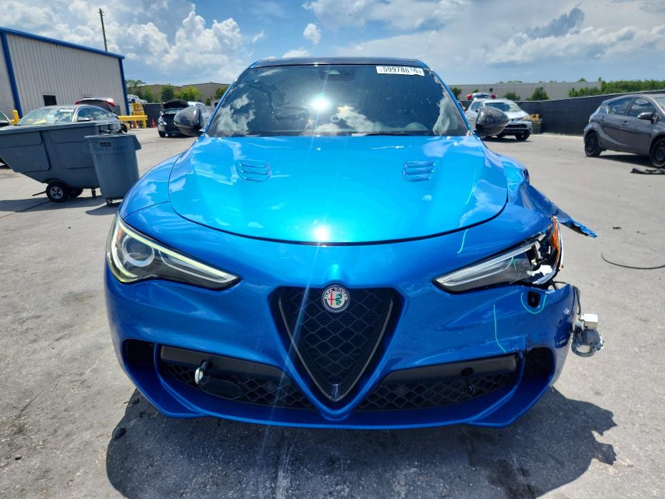 2018 Alfa romeo VIN ZASFAKEV0J7C17149 COPART salvage auction — FRONT END, Fl - Cert Of Title Slvg Rebuildable, sold $16,300 on 2026-08-20 (photo 5)