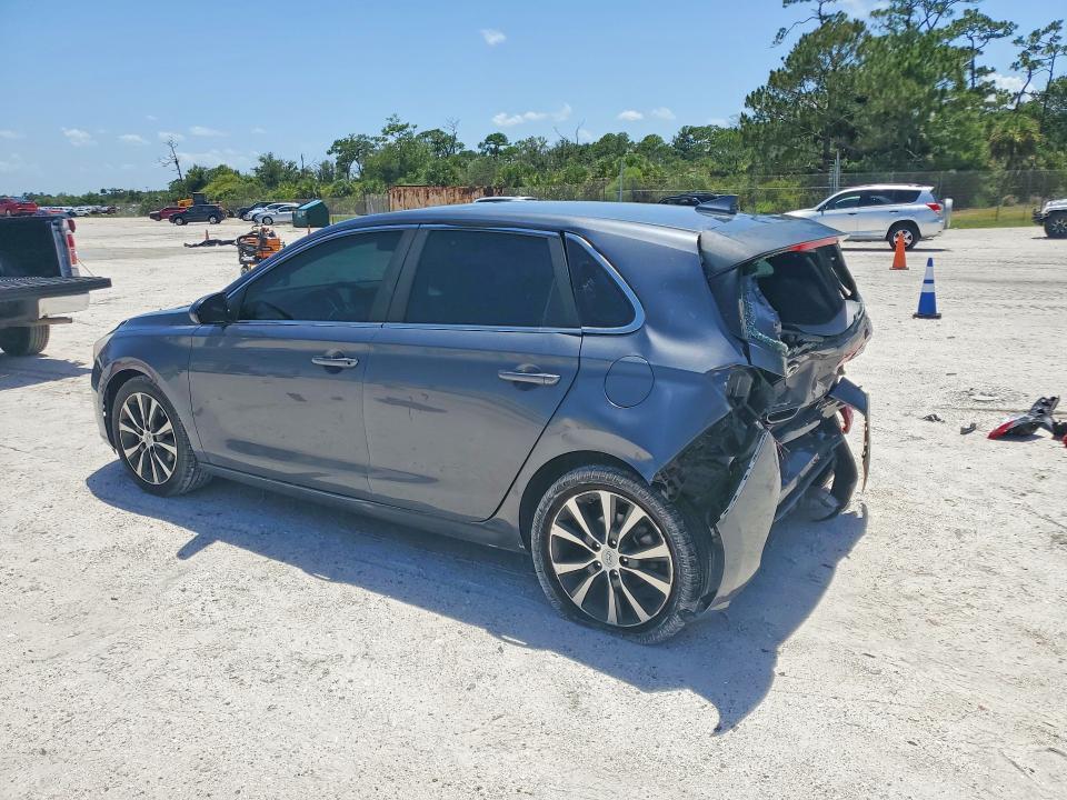 2018 Hyundai Elantra VIN KMHH35LE4JU014682 COPART salvage auction — REAR END, Salvage Title, sold $1,100 on 2026-07-29 (photo 2)