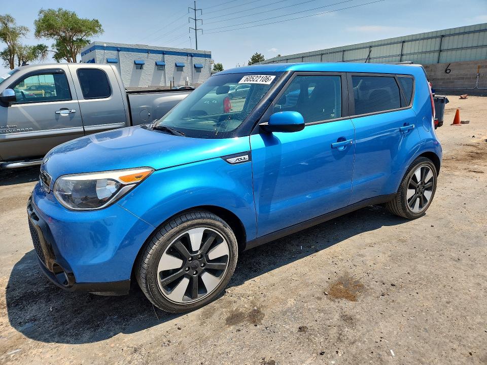 2016 Kia Soul VIN KNDJP3A58G7379312 COPART salvage auction — FRONT END, Nm - Cert Of Title-Salvage, sold $2,350 on 2026-07-23 (photo 1)