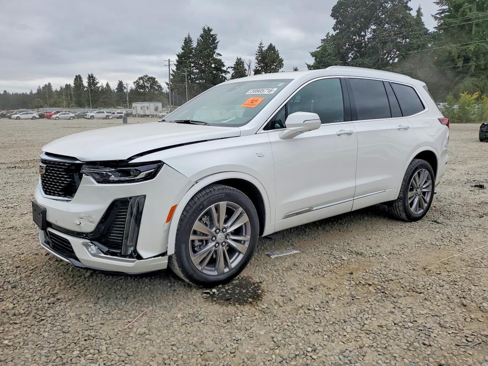 2023 Cadillac Xt6 VIN 1GYKPDRS6PZ191083 COPART salvage auction — FRONT END, Wa - Bill Of Sale, sold $17,600 on 2026-08-28 (photo 1)
