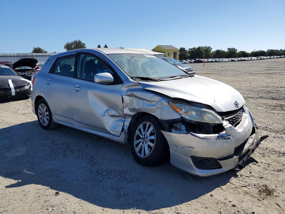 2010 Toyota Matrix VIN 2T1KU4EE1AC415831 COPART salvage auction — FRONT END, Ca - Dlr/Dis/Exp Only Salvage Title, sold $800 on 2026-07-09 (photo 4)