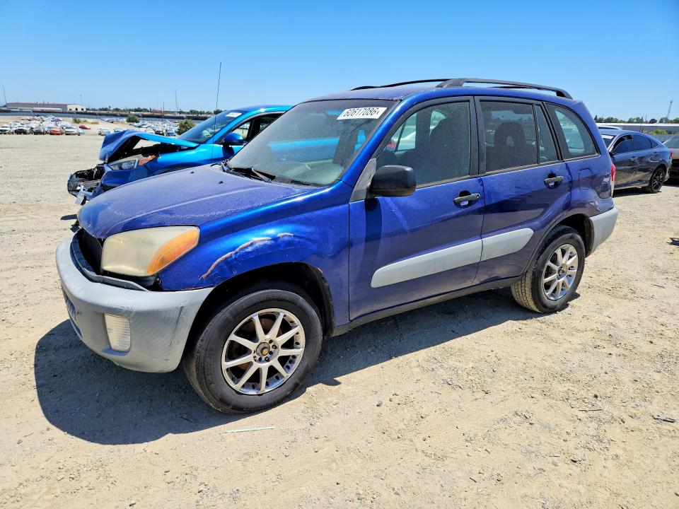 2001 Toyota Rav4 VIN JTEGH20V510021485 COPART salvage auction — FRONT END, CA - APP FOR DUP SALVAGE OR AC, sold $550 on 2026-07-23 (photo 1)