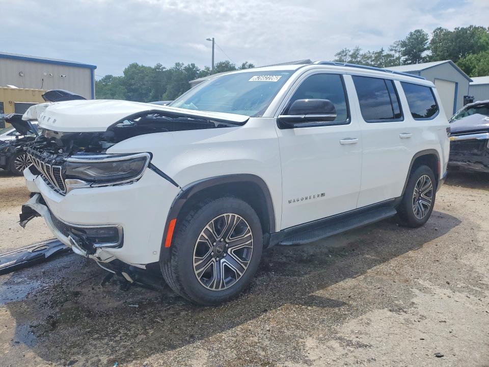 2025 Jeep Grand wagoneer VIN 1C4SJVBP4SS524272 COPART salvage auction — FRONT END, Tn - Certificate Of Title (P), sold $33,000 on 2026-08-17 (photo 1)