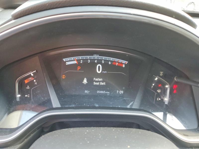 2022 Honda Cr-v VIN 7FARW2H89NE036200 COPART salvage auction — FRONT END, Fl - Cert Of Title Slvg Rebuildable, sold $10,700 on 2026-07-13 (photo 9)