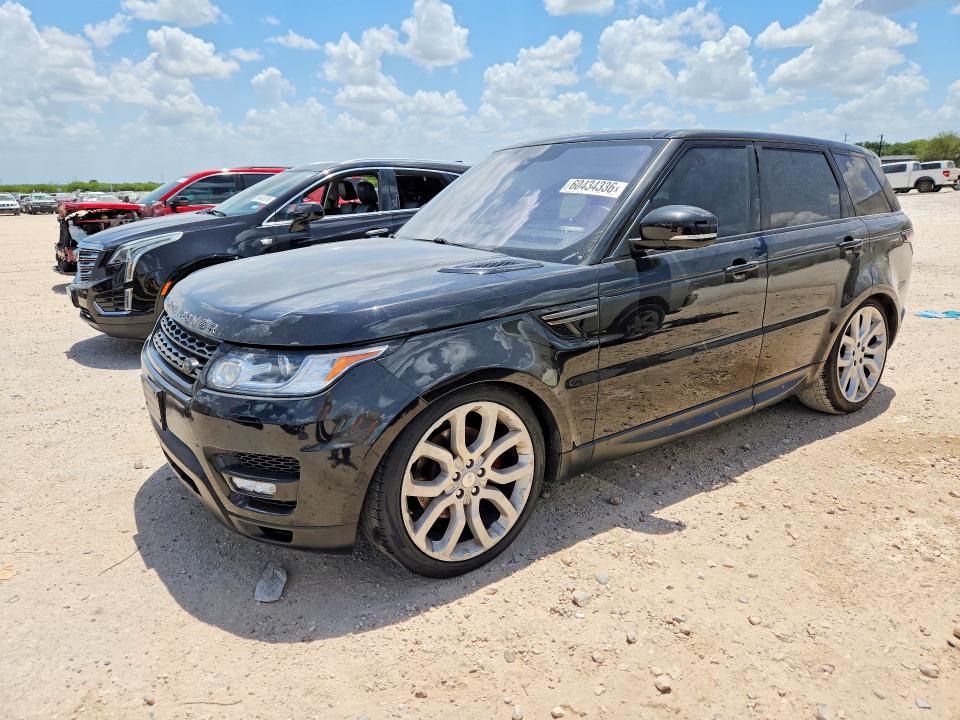 2016 Land rover Range rover sport VIN SALWG2VF1GA648801 COPART salvage auction — MECHANICAL, Tx - Certificate Of Title (P), sold $1,350 on 2026-07-30 (photo 1)