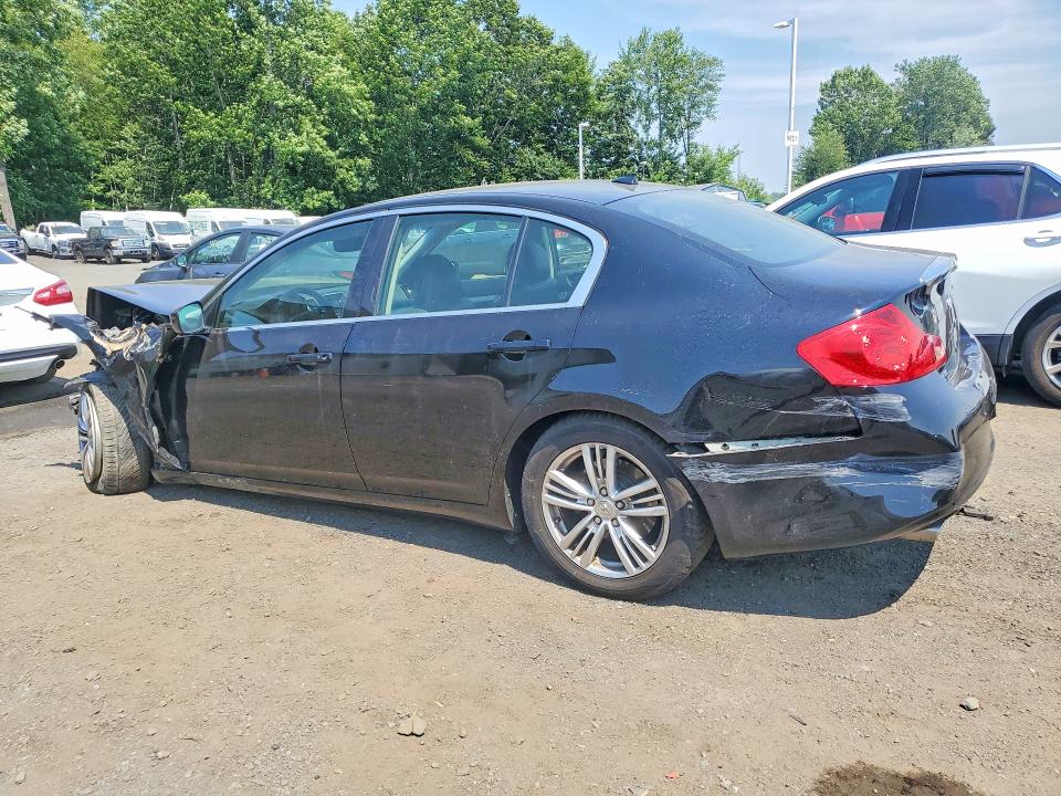2015 Infiniti Q40 VIN JN1CV6AR4FM521760 COPART salvage auction — FRONT END, CT - CERT OF TITLE-SALVAGE, sold $450 on 2026-07-23 (photo 2)