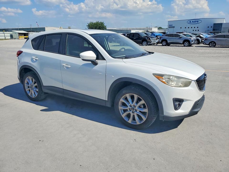 2014 Mazda Cx-5 VIN JM3KE2DY1E0390630 COPART salvage auction — HAIL, Ok - Cert Of Title-Salvage, sold $2,950 on 2026-07-22 (photo 4)