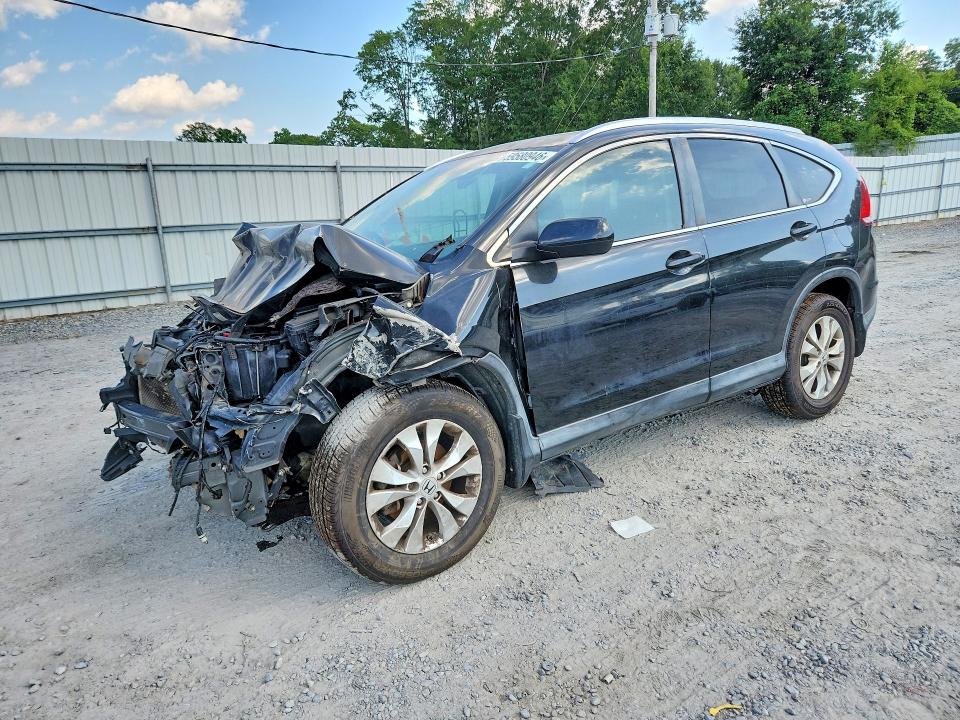 2012 Honda Cr-v VIN JHLRM3H72CC000747 COPART salvage auction — FRONT END, Nc - Non Public Clean Title, sold $1,050 on 2026-07-29 (photo 1)