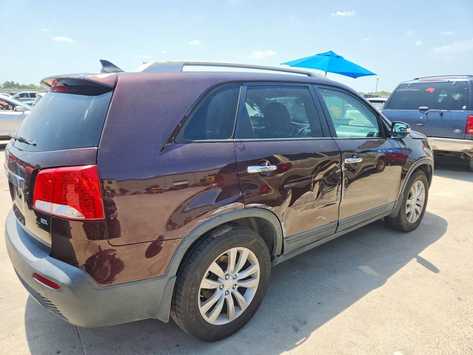 2011 Kia Sorento VIN 5XYKU3A1XBG114185 COPART salvage auction — SIDE, Tx - Certificate Of Title, sold $1,500 on 2026-07-30 (photo 3)