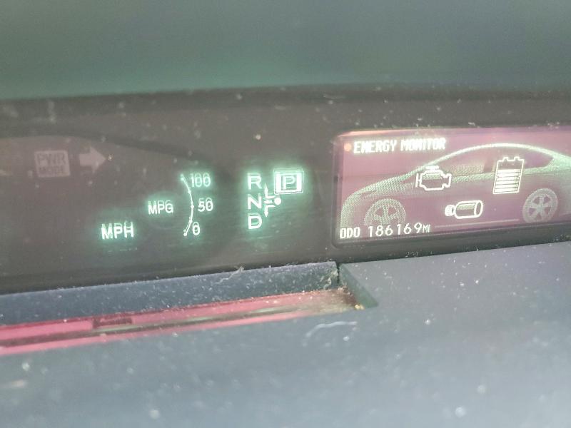 2012 Toyota Prius VIN JTDKN3DU2C1527979 COPART salvage auction — SIDE, CA - DIS/DLR/EXP ONLY CLEAN TITLE, sold $2,050 on 2026-07-29 (photo 9)