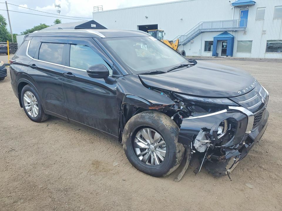 2026 Mitsubishi Outlander VIN JA4J4VAB8TZ607957 COPART salvage auction — FRONT END, Qc - Irrecuperable, sold $5,200 on 2026-09-08 (photo 4)