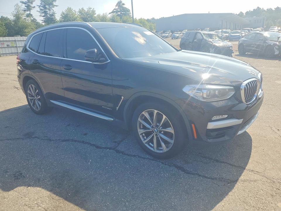 2018 BMW X3 VIN 5UXTR9C54JLC80909 COPART salvage auction — WATER/FLOOD, CT - CERT OF TITLE-SALVAGE, sold $650 on 2026-07-21 (photo 4)