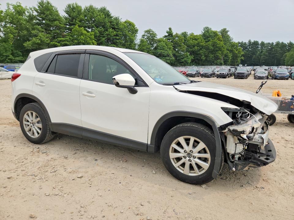 2013 Mazda Cx-5 VIN JM3KE4CE2D0165554 COPART salvage auction — FRONT END, MA - CERT OF TITLE-RECONSTRCTD COLL, sold $2,800 on 2026-07-27 (photo 4)